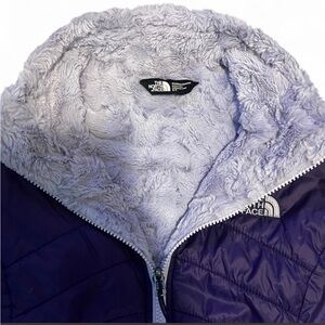 The North Face Purple Quilted Puffer Jacket (Women’s)